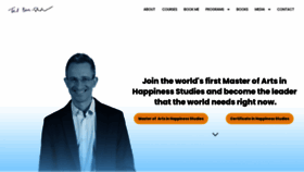 What Talbenshahar.com website looks like in 2024 