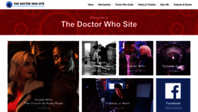 What Thedoctorwhosite.co.uk website looks like in 2024 