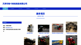 What Tjlucun.com website looks like in 2024 