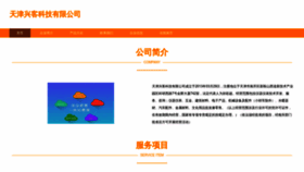 What Tjxingke.com website looks like in 2024 