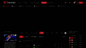 What Thespike.gg website looked like in 2024 (2 years ago)