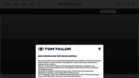 What Tom-tailor.de website looks like in 2024 