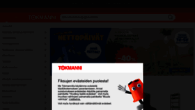 What Tokmanni.fi website looks like in 2024 