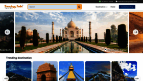 What Travelogyindia.com website looks like in 2024 