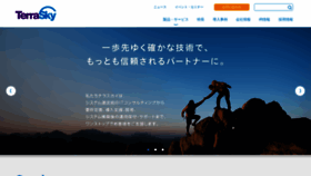 What Terrasky.co.jp website looks like in 2024 