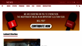 What Thenewsminute.com website looks like in 2024 