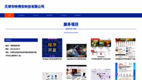 What Tjnxdtf.cn website looks like in 2024 