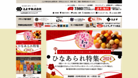 What Toyosu-shop.jp website looks like in 2024 