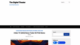 What Thedigitaltheater.com website looks like in 2024 