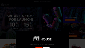 What Trehouse.com website looked like in 2024 (1 year ago)