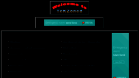 What Tekzoned.com website looks like in 2024 