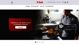 What Tefal.com website looks like in 2024 