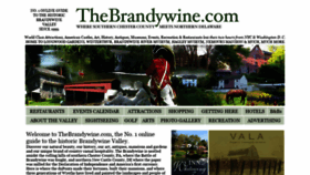 What Thebrandywine.com website looks like in 2024 