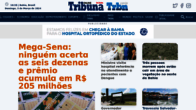 What Tribunadabahia.com.br website looks like in 2024 