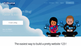 What Tribunablog.com website looks like in 2024 