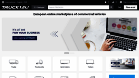 What Truck1.eu website looks like in 2024 