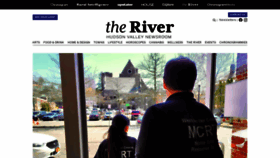 What Therivernewsroom.com website looks like in 2024 