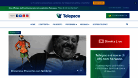 What Telepace.it website looks like in 2024 
