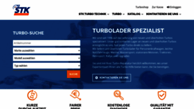 What Turbolader.net website looks like in 2024 