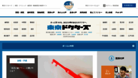 What Tokyo-doctors.com website looks like in 2024 