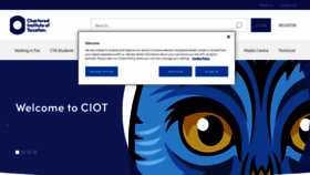 What Tax.org.uk website looked like in 2024 (1 year ago)