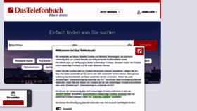 What Telefonbuch.de website looks like in 2024 