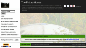 What Thefuturohouse.com website looks like in 2024 