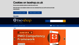 What Tsoshop.co.uk website looks like in 2024 