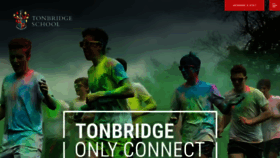 What Tonbridge-school.co.uk website looks like in 2024 