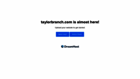 What Taylorbranch.com website looked like in 2024 (1 year ago)