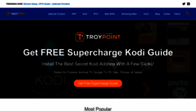 What Troypoint.com website looks like in 2024 