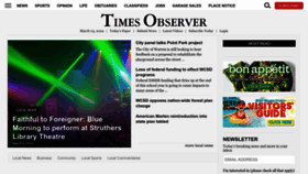 What Timesobserver.com website looks like in 2024 
