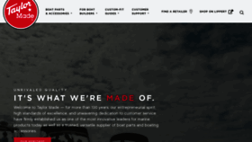 What Taylormadeproducts.com website looks like in 2024 