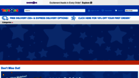 What Toysrus.co.uk website looks like in 2024 