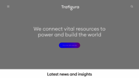 What Trafigura.com website looks like in 2024 