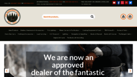 What Thebushcraftstore.co.uk website looks like in 2024 