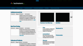 What Topdruckerei.de website looks like in 2024 