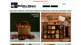 What Thewoodenwagon.com website looks like in 2024 