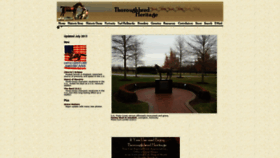 What Tbheritage.com website looks like in 2024 