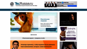 What Tecrussia.ru website looks like in 2024 