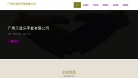 What Tiandaole.com website looks like in 2024 