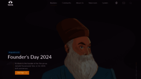What Tata.com website looks like in 2024 