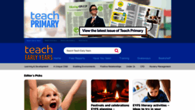 What Teachearlyyears.com website looks like in 2024 