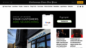 What Timesfreepress.com website looks like in 2024 