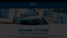 What Theicc.co.uk website looks like in 2024 