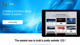 What Tblogz.com website looks like in 2024 