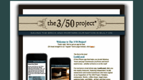 What The350project.net website looked like in 2024 (1 year ago)