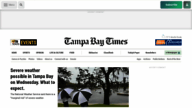 What Tampabay.com website looks like in 2024 