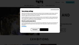 What Tate.org.uk website looks like in 2024 