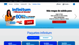 What Telmex.com website looks like in 2024 